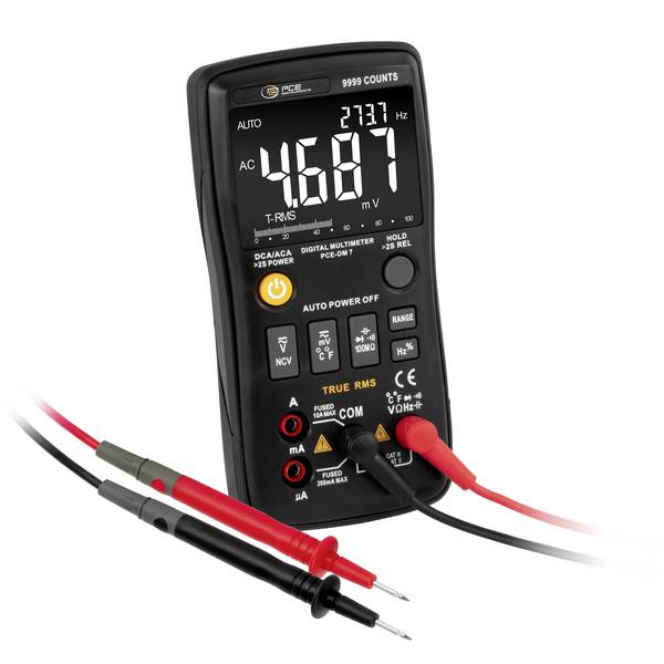 PCE Instruments PCE-DM 7 digitální multimetr, datalogger, CAT II 1000 V, CAT III 600 V