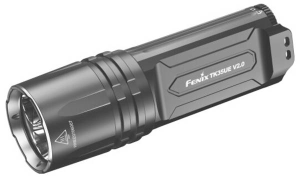 <br>  Fenix Light<br>  TK35UE V2.0<br>  FETK35UEV2<br>  LED<br>  kapesní svítilna<br>  <br>  napájeno akumulátorem<br>  5000 lm<br>  <br>  202 g<br>
