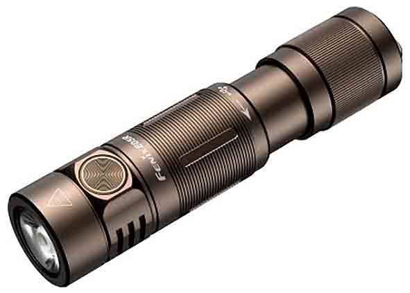Fenix Light E05R FEE05R-Braun LED kapesní svítilna napájeno akumulátorem 400 lm 26 g-0