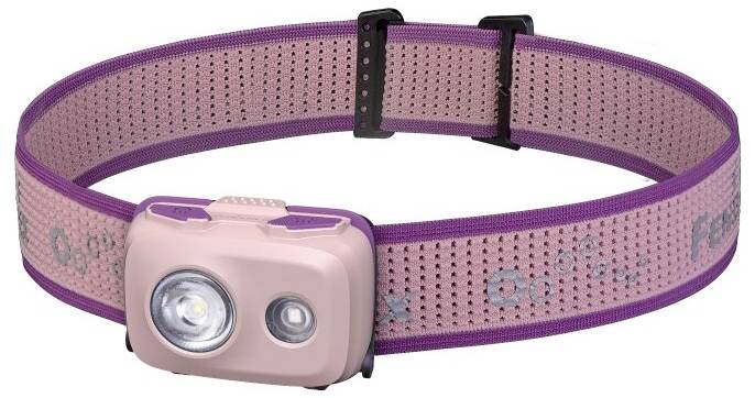 Fenix Light HL16 LED čelovka, na baterii, 450 lm, FEHL16-Pink-0