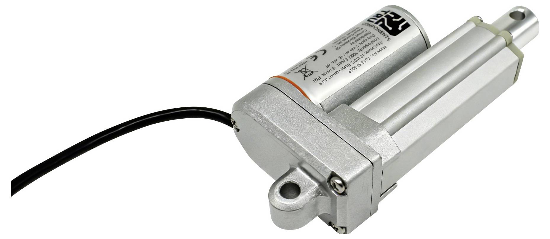 TRU COMPONENTS lineární servomotor TC12-50-500P TC-13492764 délka 50 mm Posuvná síla 500 N 12 V/DC 1 ks-1