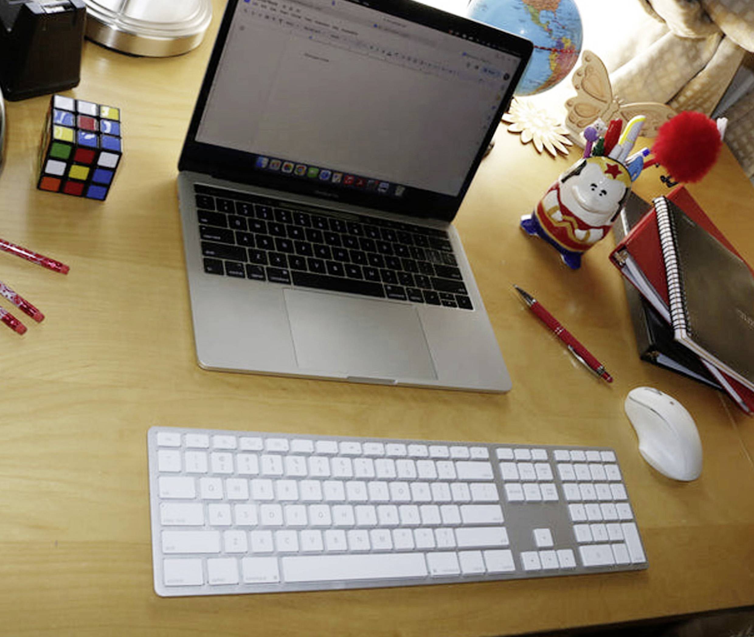 Matias FK416DCS-DE Wireless USB-C® Keyboard for Mac bezdrátový klávesnice německá, QWERTZ, Macintosh stříbrná-8