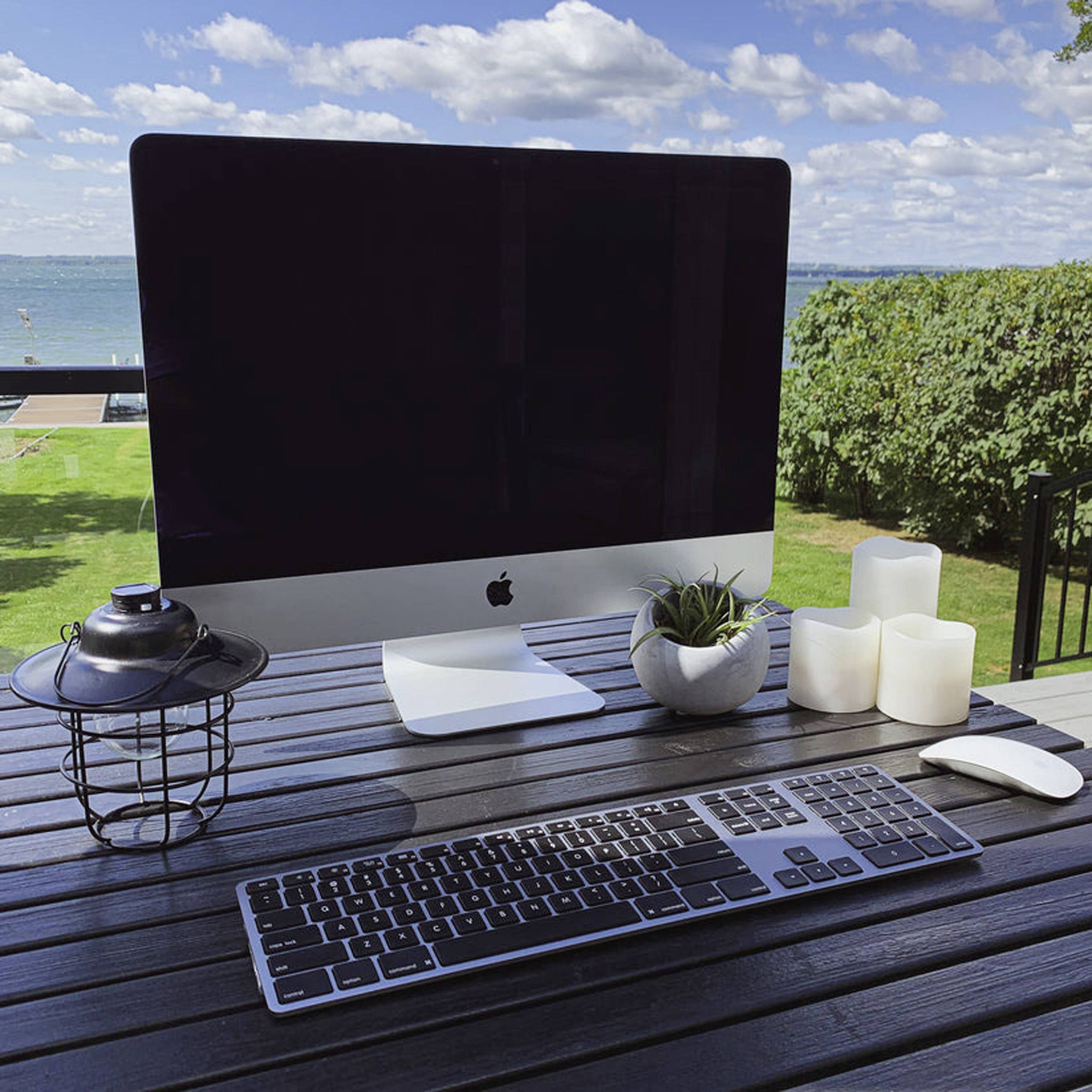 Matias FK418DCB-DE Wireless USB-C® Aluminum Keyboard for Mac bezdrátový klávesnice německá, QWERTZ, Macintosh Space Grau-12