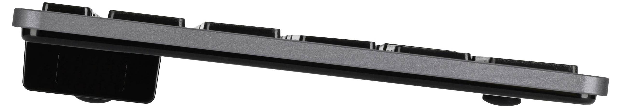 Matias FK418DCB-DE Wireless USB-C® Aluminum Keyboard for Mac bezdrátový klávesnice německá, QWERTZ, Macintosh Space Grau-4