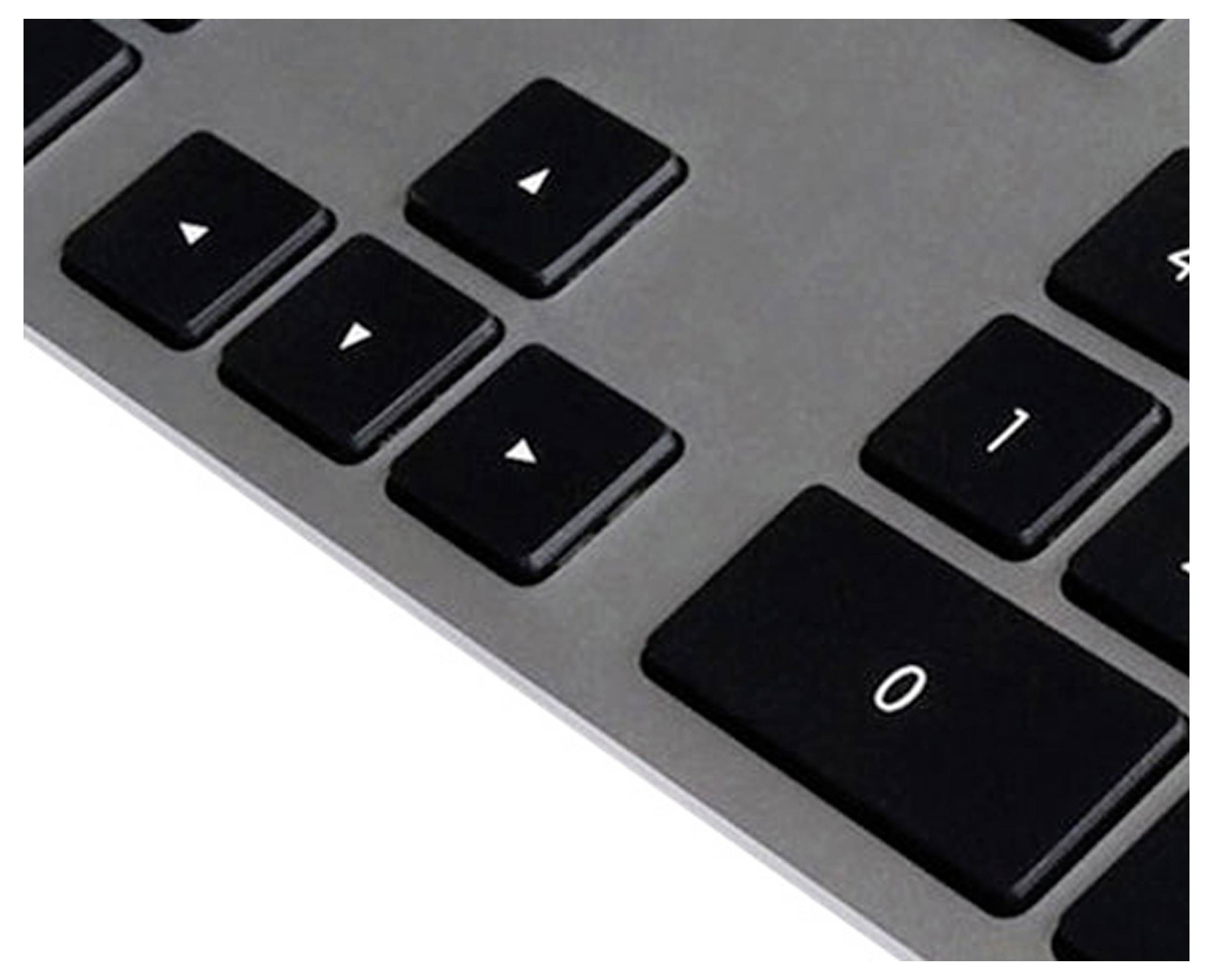 Matias FK418DCB-DE Wireless USB-C® Aluminum Keyboard for Mac bezdrátový klávesnice německá, QWERTZ, Macintosh Space Grau-7