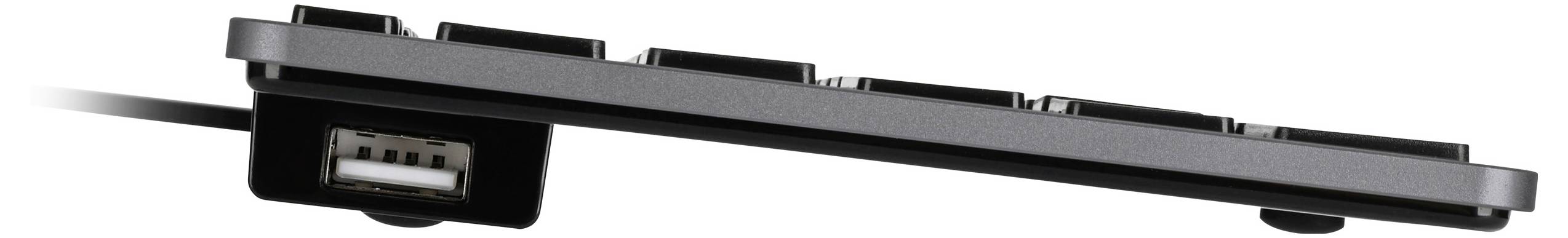 Matias FK318B-DE Wired Aluminium Keyboard for Mac USB klávesnice německá, QWERTZ, Macintosh vesmírná šedá-6