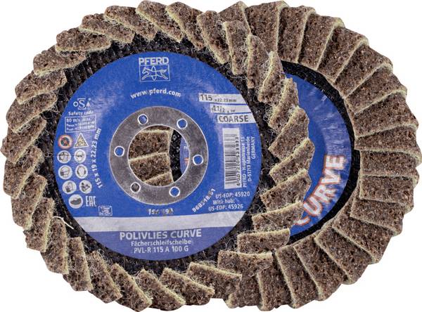 PFERD TOOLS 44694121 lamelový kotouč Průměr 115 mm Zrnitost=100 5 ks