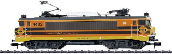 MiniTrix 16007 N-lokomotiva 4401 systému Rotterdam Rail Feeding