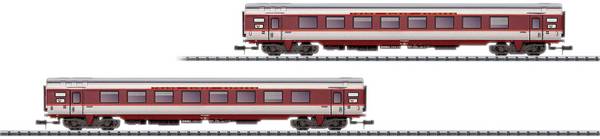 MiniTrix 15691 Sada 2 osobních vozů Grand Comfort SNCF