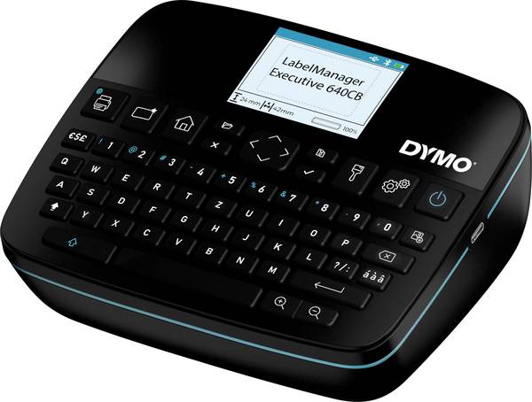 DYMO LabelManager tiskárna štítků vhodné pro pásky: D1 6 mm, 9 mm, 12 mm, 19 mm, 24 mm