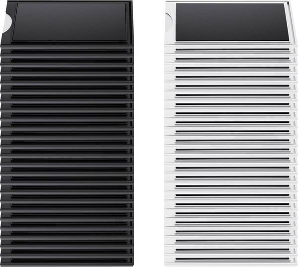 Elevar magnetická taška na štítky SP-13503884 černá, bílá 100 mm x 40 mm  50 ks