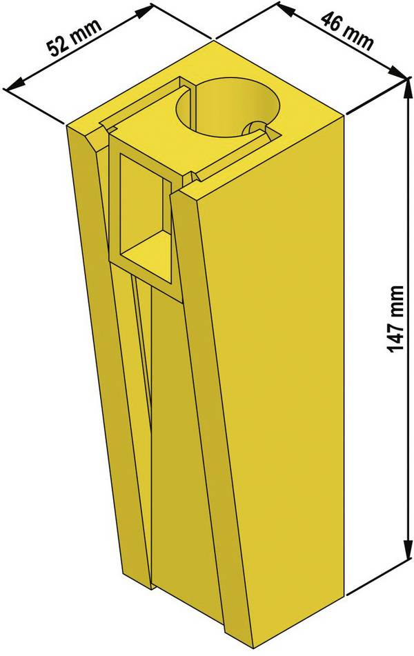 LAPP RUNDKABELKEILKLEMMEN RKK 04 kabelová spona  52026028     1 ks