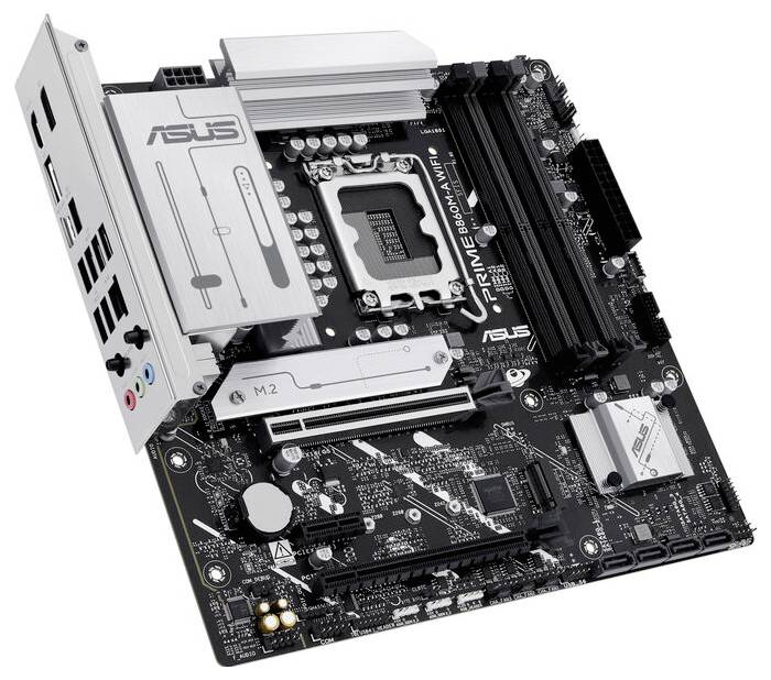 Asus PRIME B860M-A WIFI Základní deska Socket (PC) Intel® 1851 Tvarový faktor Micro-ATX Čipová sada základní desky Intel-1