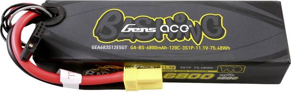 Gens ace akupack Li-Pol (modelářství) 11.1 V 6800 mAh Hardcase EC5