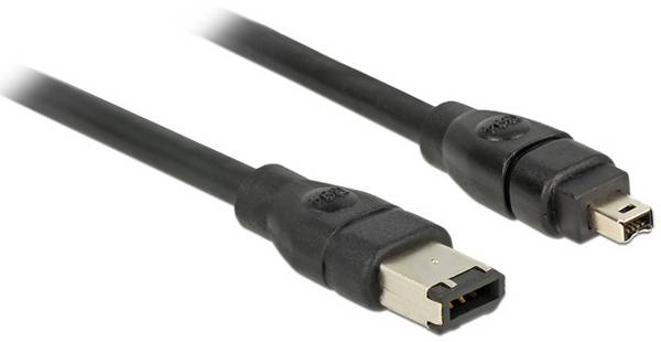 Delock Firewire kabel [1x firewire (400) zástrčka 4pólová - 1x firewire (400) zástrčka 6pólová] 3 m vícebarevná