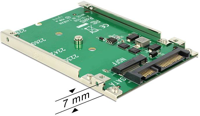 Delock 62544 adaptér rozhraní [1x SATA - 1x M2, mSATA]-0