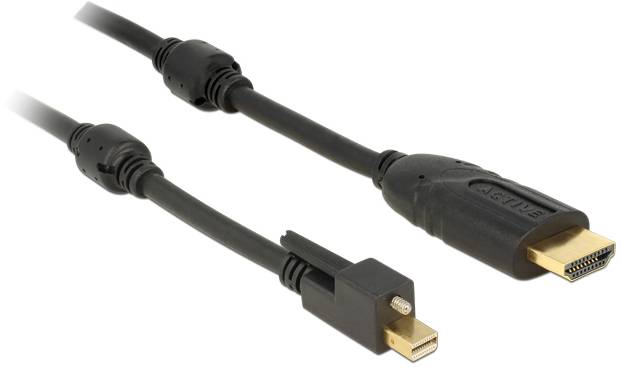'HDMI kabel s připojením Mini DisplayPort'