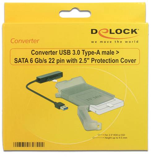 Delock 62742 adaptér rozhraní [1x USB 3.0 - 1x SATA]-2