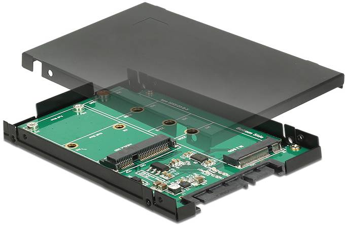 Delock 62866 adaptér rozhraní [1x SATA - 1x M2, mSATA]-2