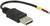 USB kabel s odříznutým koncem, který odhaluje volné červené a černé vodiče, vhodný pro výuku opravy kabelů.