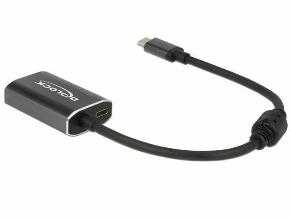 Delock USB 2.0 adaptér [1x USB-C® zástrčka - 1x USB-C® zásuvka] 62988 0.2 m
