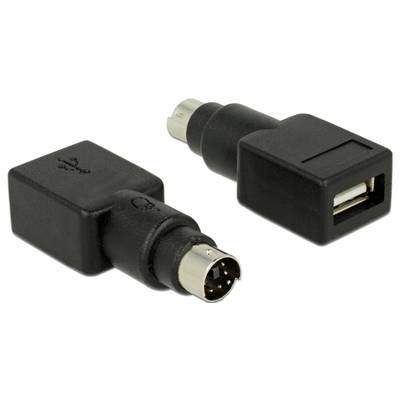 Dva černé adaptéry: jeden ukazuje USB slot, druhý kulatou zástrčku.