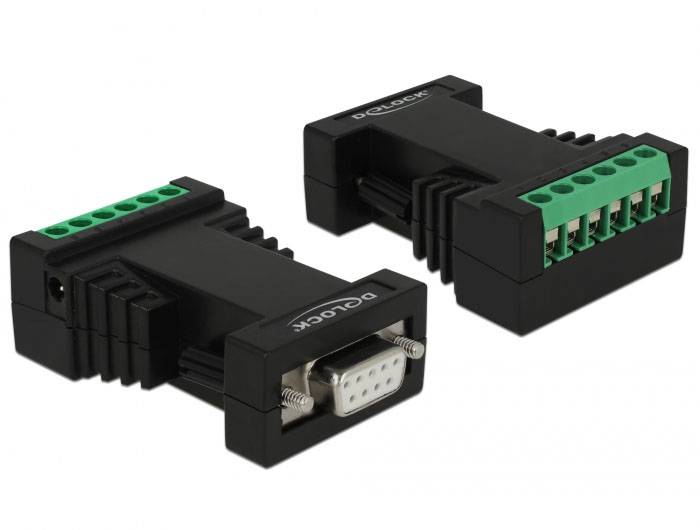 Delock 87686 konvertor [1x RS232 zásuvka - 1x RS422 zástrčka]-1
