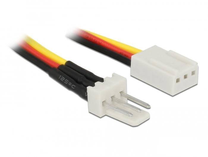 Delock sériový kabel [1x Zástrčka - 1x zásuvka], 0.3 m, černá, červená, žlutá-1