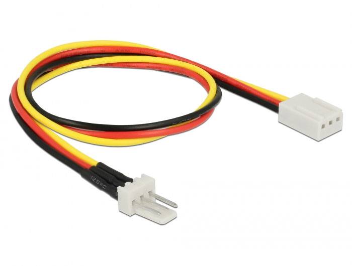 Delock sériový kabel [1x Zástrčka - 1x zásuvka], 0.3 m, černá, červená, žlutá-2