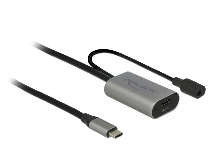 USB-C na HDMI adaptérový kabel, který umožňuje připojení zařízení s USB-C k monitoru s HDMI rozhraním.