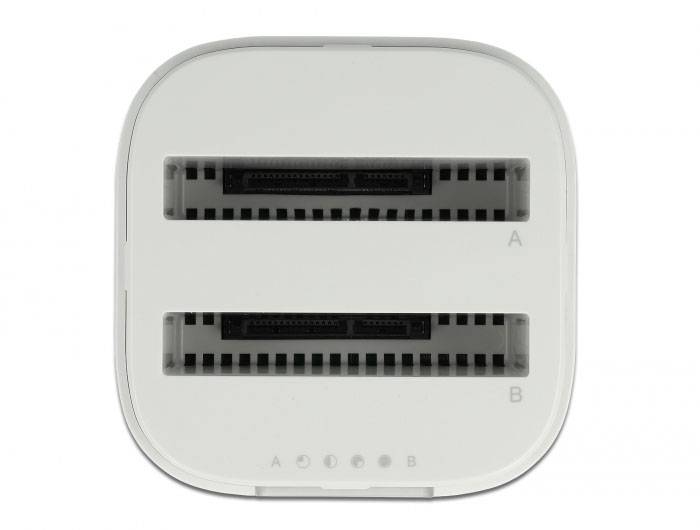 Delock 63084 USB-C®, SATA 6 Gb/s, DC zásuvka 3,5 mm dokovací stanice pro pevný disk-7