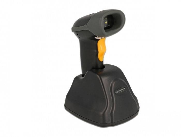Delock 90518 skener čárových kódů bezdrátové 1D, 2D Imager černá ruční USB-0