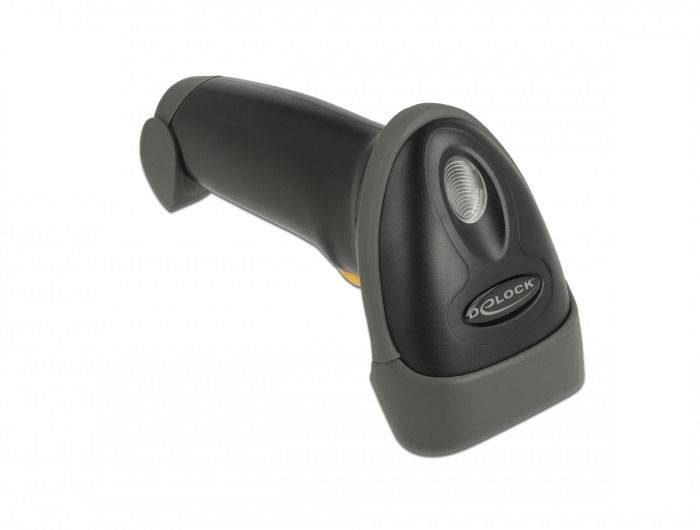 Delock 90518 skener čárových kódů bezdrátové 1D, 2D Imager černá ruční USB-3