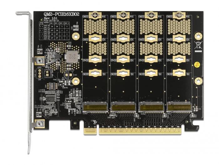 Delock 89017 karta PCI-Express M.2 PCIe-2