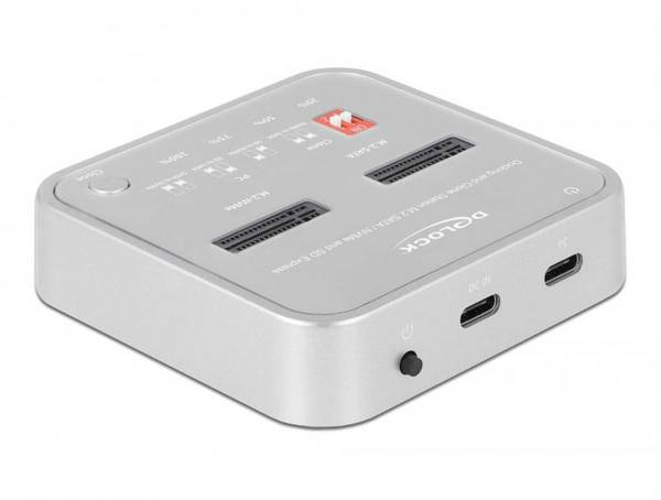 Delock 64138 USB-C®, ExpressCard   dokovací stanice pro pevný disk  s USB hubem