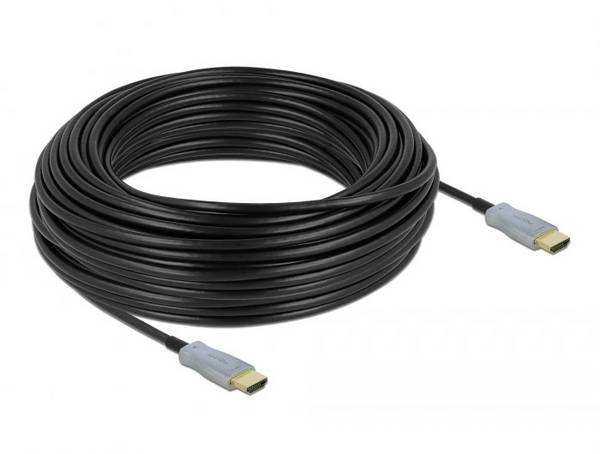 Delock HDMI kabel Zástrčka HDMI-A 30 m černá 85049 4K UHD, pozlacené kontakty HDMI kabel
