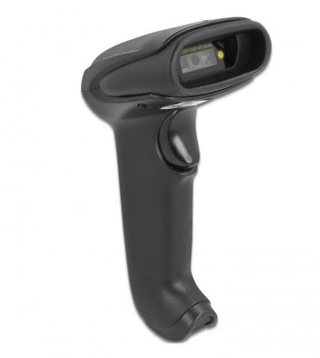 Delock 90562 skener 2D čárového kódu Bluetooth, kabelové 2D, 1D LED černá ruční-0