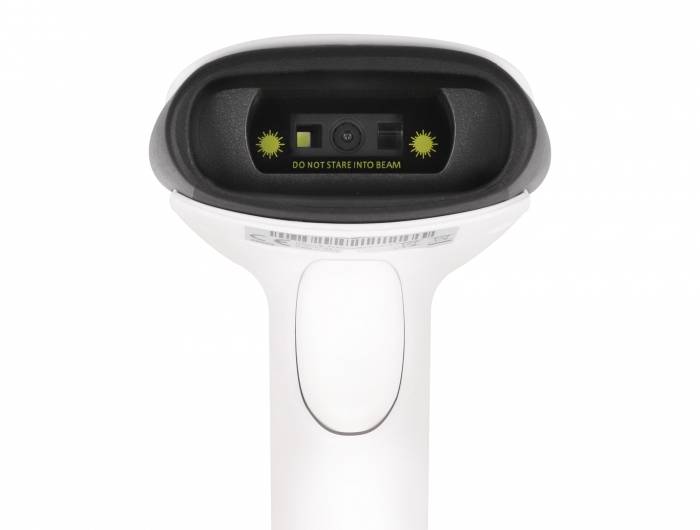 Delock 90587 skener 2D čárového kódu Bluetooth, kabelové 2D, 1D LED bílá ruční-3