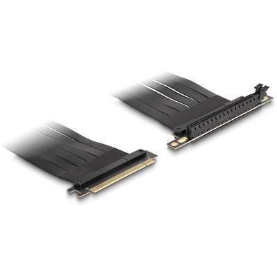 Delock PCIe riser kabel USB-C ® zástrčka 0.3 m černá 88027-0
