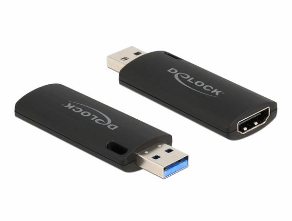 Delock 88307 Video Capture System USB rozdělování obrazu, rozlišení Full HD, 1 + 1 port, 88307