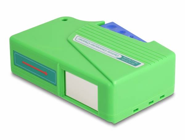 Delock 87285 kufřík s nástroji na čištění optických kabelů zelená 1 ks