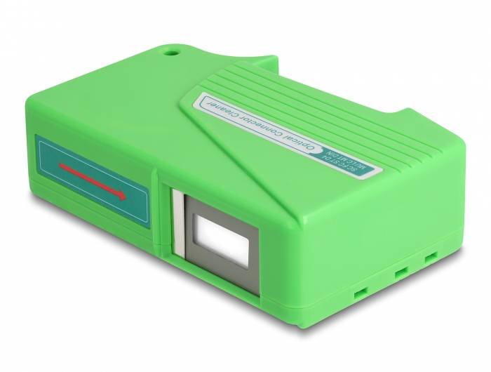 Delock 87285 kufřík s nástroji na čištění optických kabelů zelená 1 ks-2