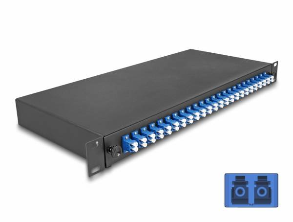 Delock 67009 rozvodná skříň LWL  Skleněná vlákna  1 U