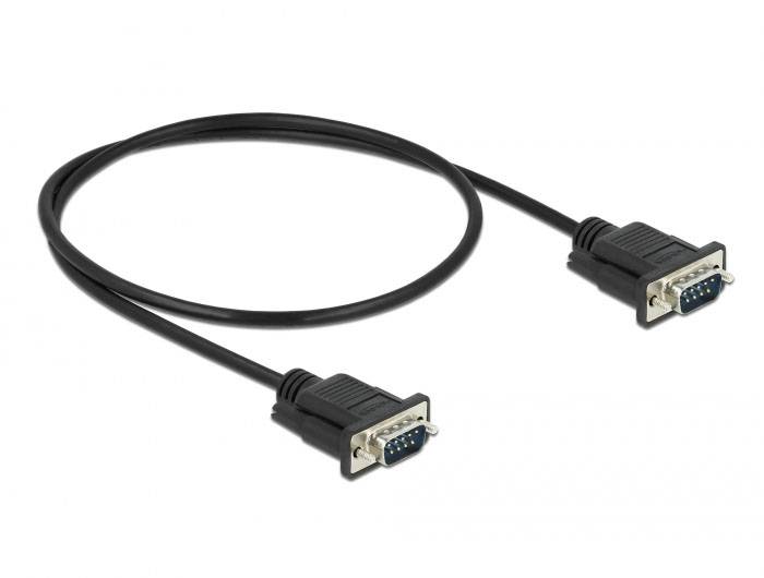 Delock pevný disk kabel [1x D-SUB zástrčka 9pólová - 1x D-SUB zástrčka 9pólová] 0.5 m černá-2