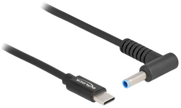 Delock Nabíjecí kabel USB USB-C ® zástrčka, DC zástrčka 3,0 mm 1.50 m černá 87971