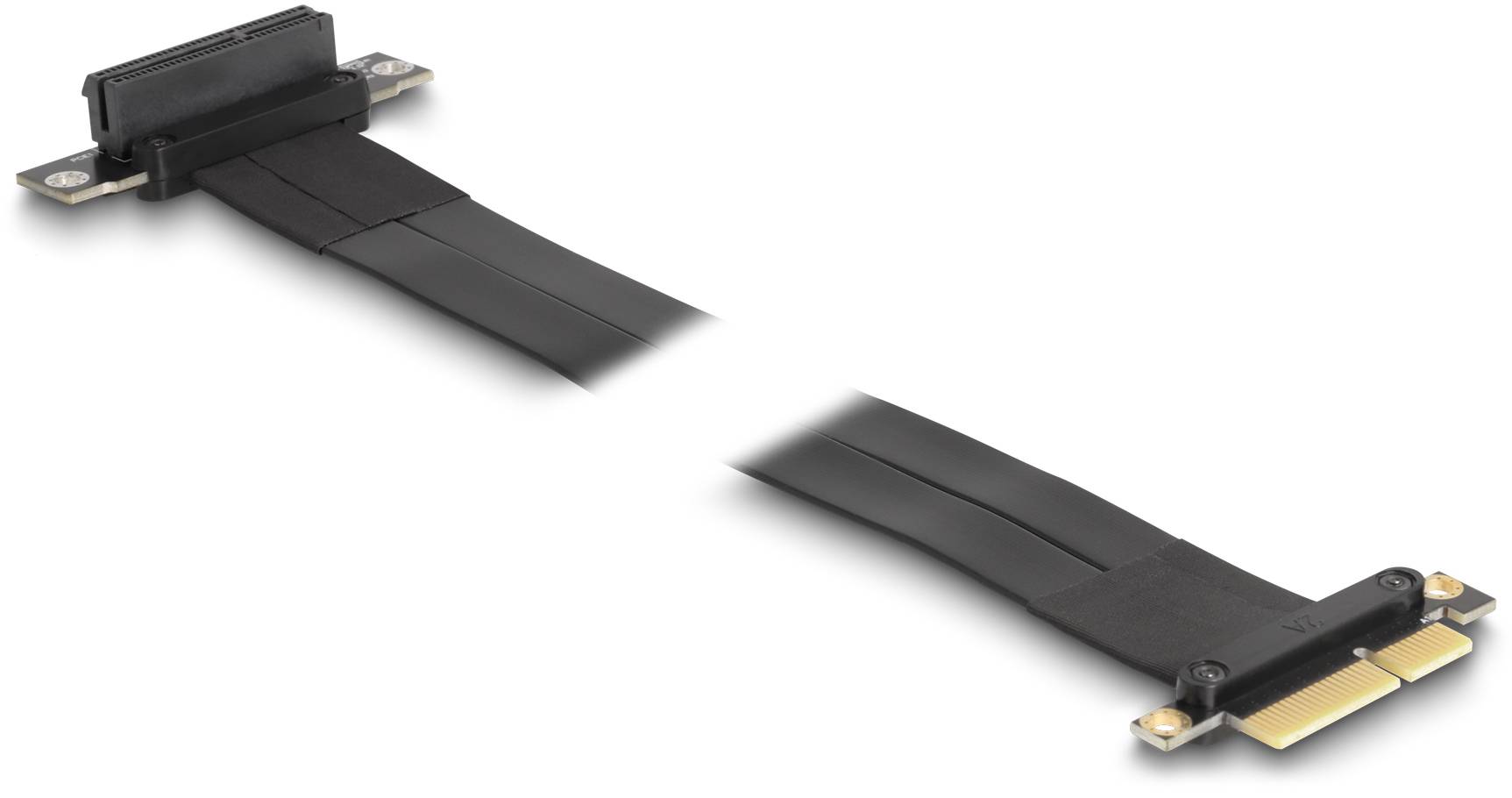 Delock PCIe riser kabel USB-C ® zástrčka 0.6 m černá 88026-2