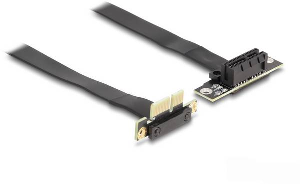 Delock  PCIe riser kabel    USB-C ® zástrčka  0.3 m  černá    88042