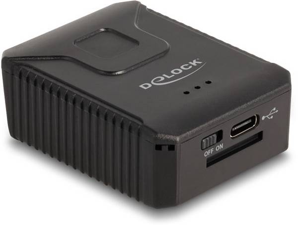 Delock 90605 skener čárového kódu Bluetooth 1D, 2D LED černá