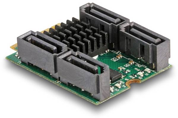 Delock 61062 adaptér rozhraní [1x M2 - 4x SATA]