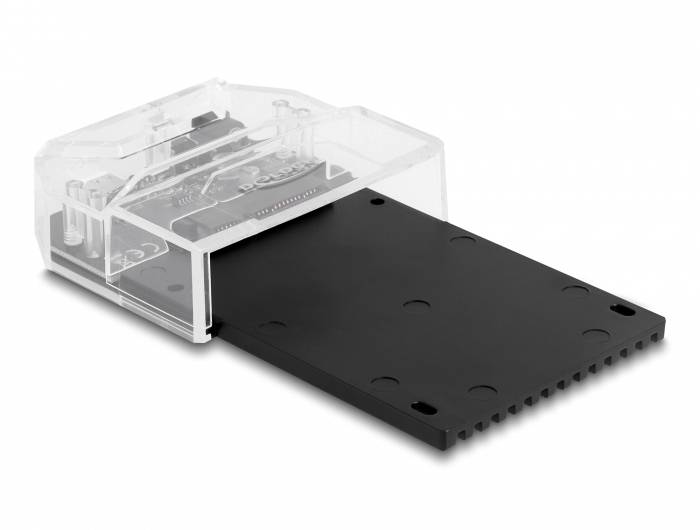 Delock 63205 USB-C®, SATA, DC zásuvka 3,5 mm dokovací stanice pro pevný disk-1